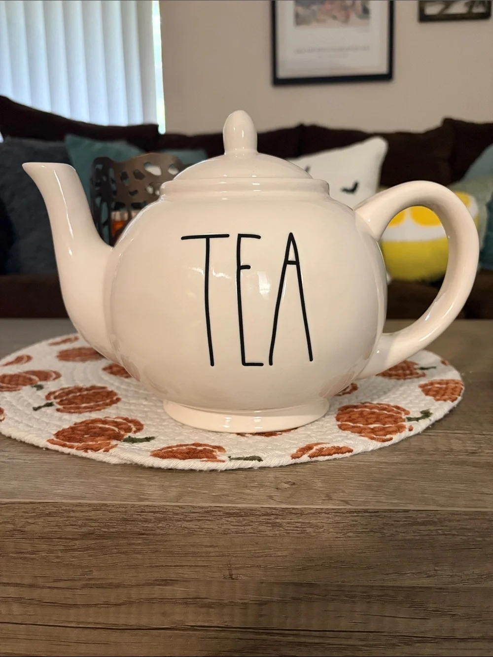 Rae Dunn Artisan Collection by Magenta ceramic teapot